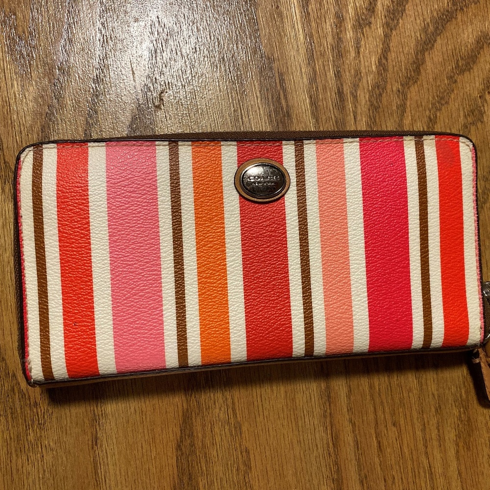 Coach Accordion Wallet